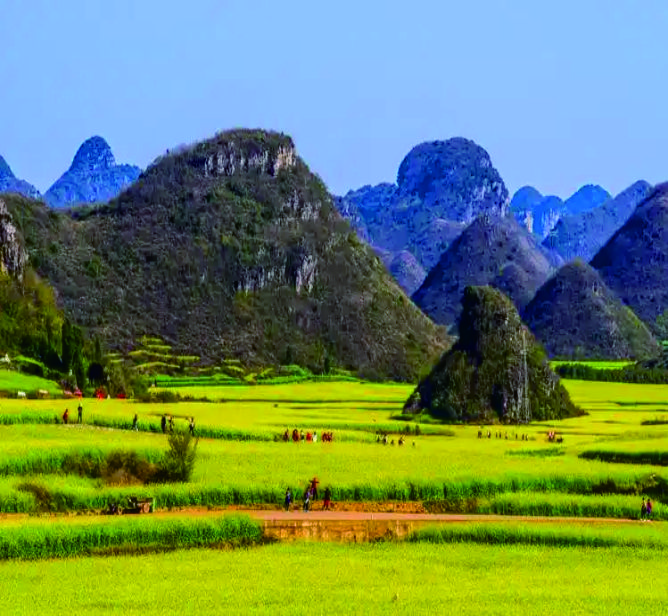 罗平金鸡丛峰景区